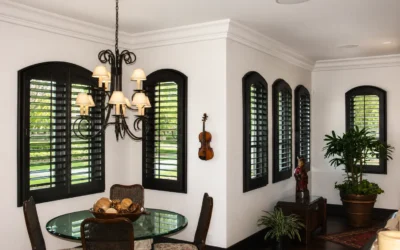 Plantation Shutters for Arched Windows in Prosper TX | Custom Fit